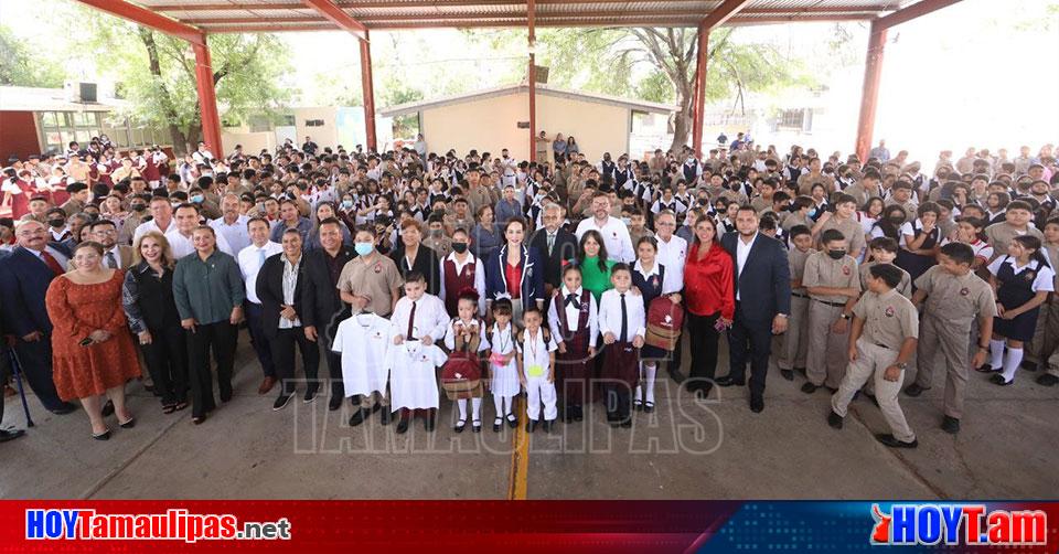 Hoy Tamaulipas Tamaulipas Entrega Carmen Lilia Canturosas Uniformes