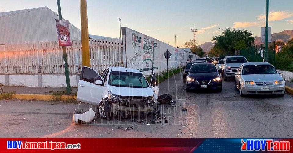 Hoy Tamaulipas Accidentes En Tamaulipas Encontronazo En El Eje Vial