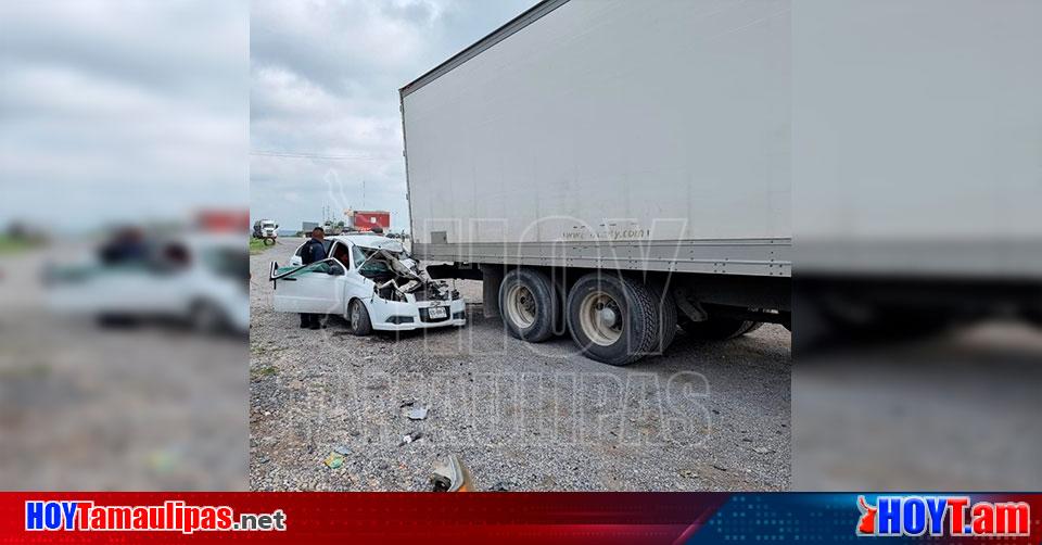 Hoy Tamaulipas Accidente En Tamaulipas Carambola En La Zaragoza