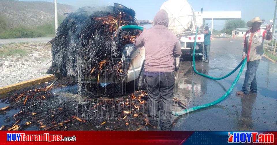 Hoy Tamaulipas Tamaulipas Se Incendia Camioneta Que Transportaba