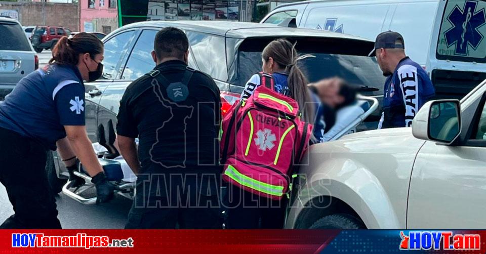 Hoy Tamaulipas Tamaulipas Deja Carambola Una Mujer Lesionada En Matamoros