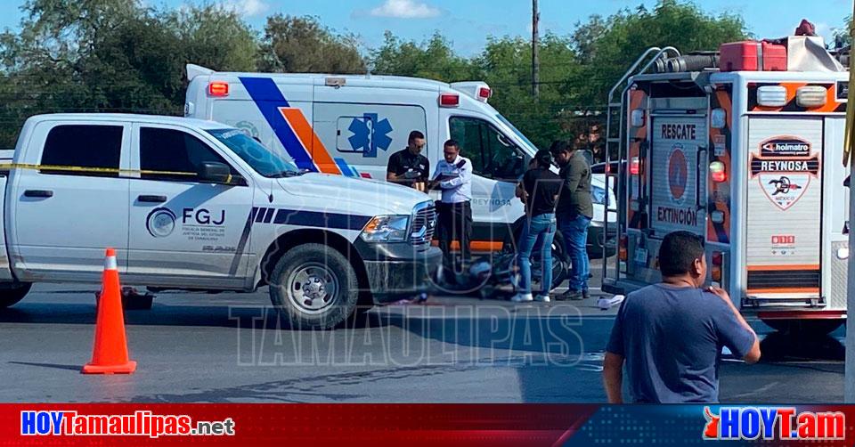 Hoy Tamaulipas Tamaulipas Motociclista Derrapa Y Camion De Carga Lo