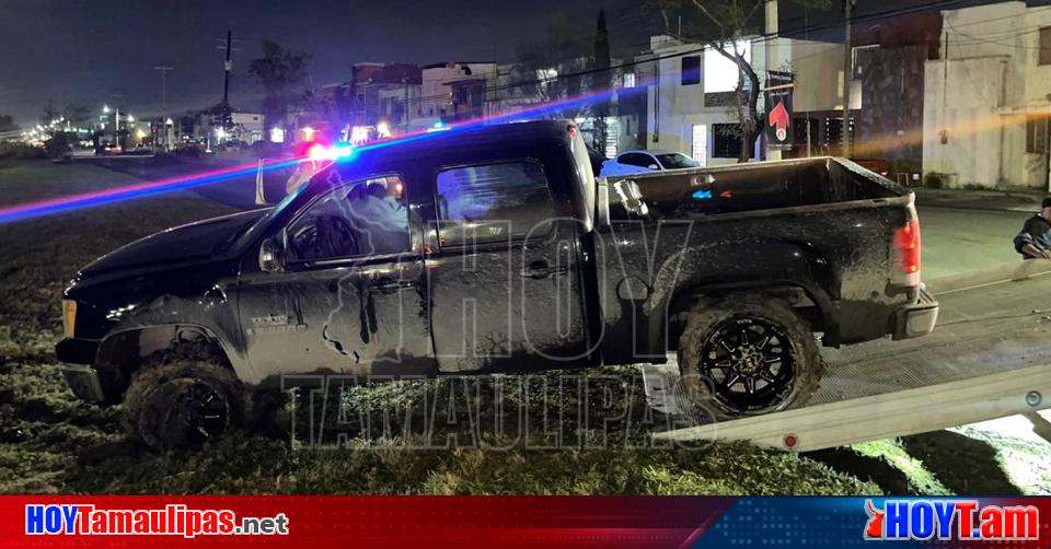 Hoy Tamaulipas Accidente Borracho Tamaulipas Ebrio Cae A Canal Y Se