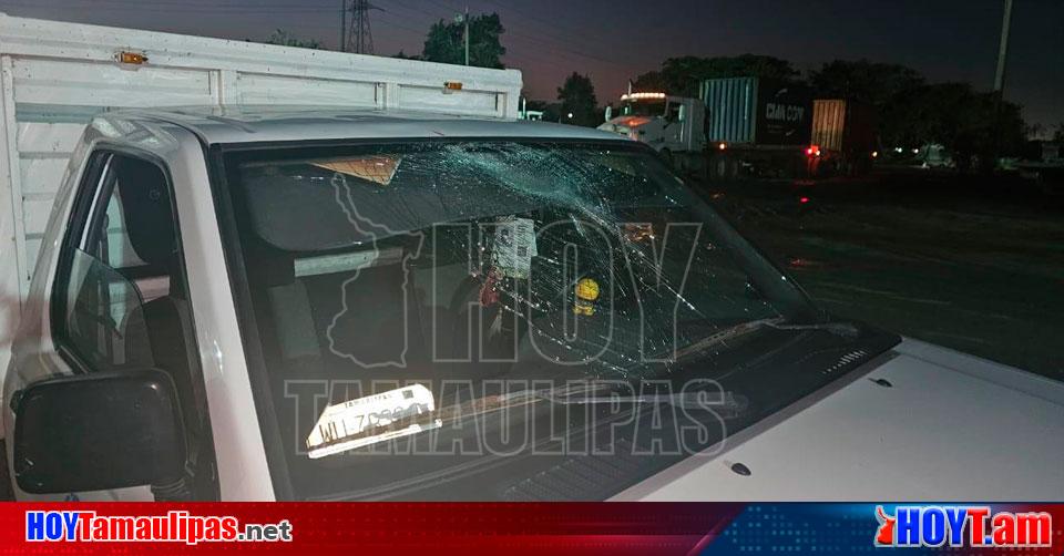 Hoy Tamaulipas Tamaulipas Apedrean Camioneta En El Corredor Urbano