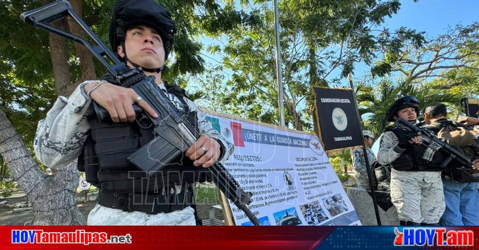 Hoy Tamaulipas Guardia Nacional Recluta Jovenes En Altamira