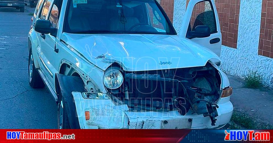 Hoy Tamaulipas Accidentes En Tamaulipas Mujer Ignora Senial De Alto Y