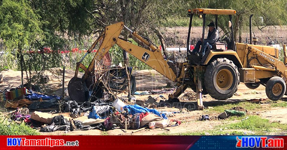 Hoy Tamaulipas Tamaulipas Se Extingue El Campamento Migrante Del Rio