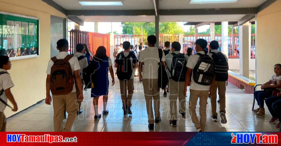 Hoy Tamaulipas Tamaulipas Regresan A Clases Mas De Mil Alumnos En