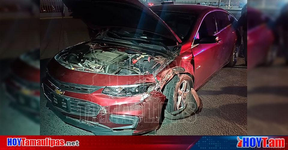 Hoy Tamaulipas Accidente En Tamaulipas Cambia De Carril Y Provoca