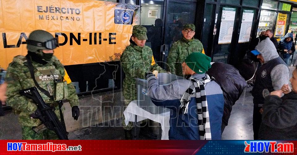 Hoy Tamaulipas Tamaulipas Auxilia Ejercito Mexicano A Poblacion De