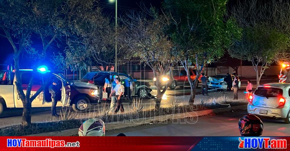 Hoy Tamaulipas Accidentes En Tamaulipas Provoco Fuerte Choque Quedo