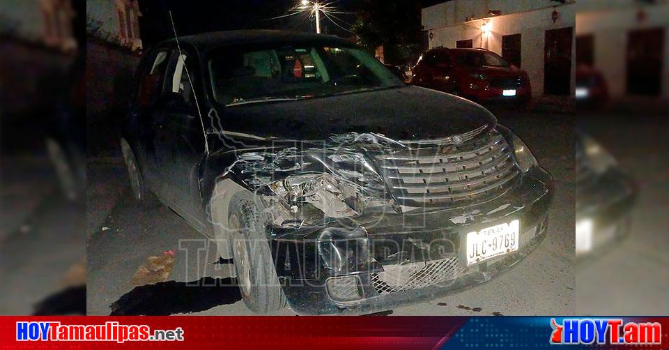 Hoy Tamaulipas Accidente En Tamaulipas Choque Por Alcance Deja Danios