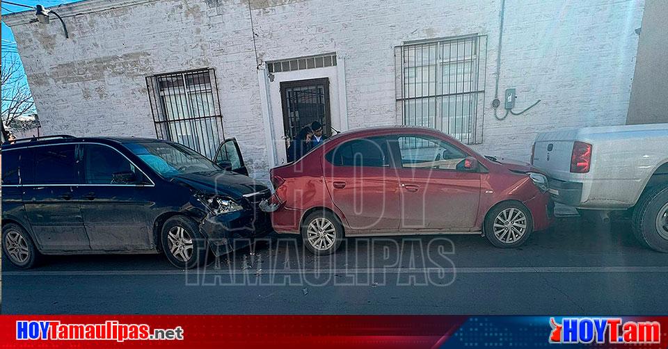 Hoy Tamaulipas Accidente En Tamaulipas Choque Multiple Deja