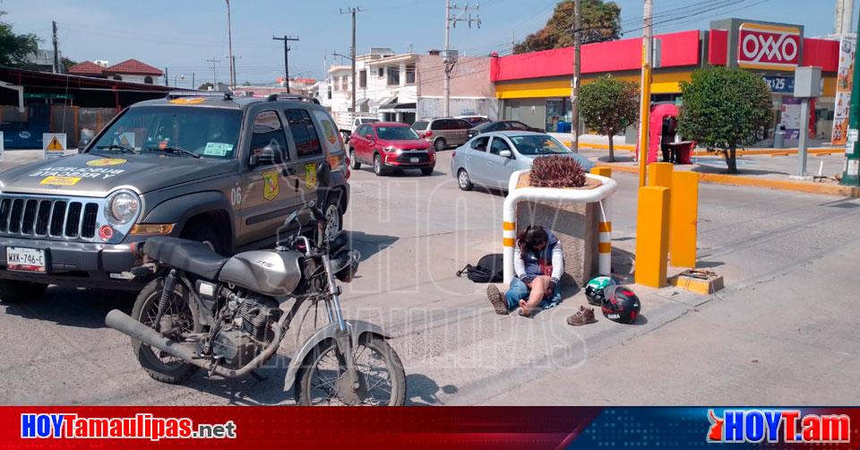 Hoy Tamaulipas Accidentes En Tamaulipas Conductor Embiste A Mujer En