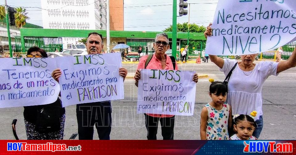 Hoy Tamaulipas Derechohabientes Exigen Medicamentos Al IMSS De Ciudad