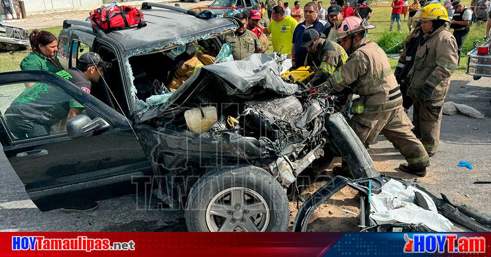 Hoy Tamaulipas Accidente En Tamaulipas Cuatro Heridos Entre Ellos Dos