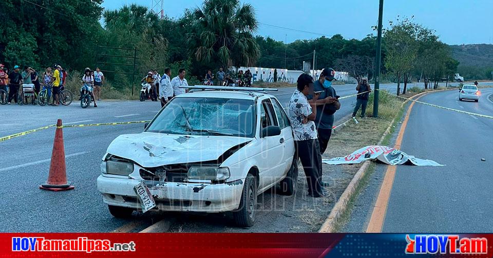 Hoy Tamaulipas Accidente En Tamaulipas Conductor De Tsuru Arrolla Y