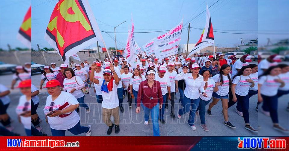 Hoy Tamaulipas Tamaulipas Reciben Los Olivos Ii A Carmen Lilia