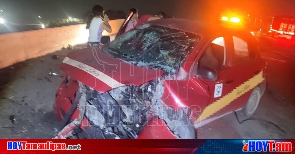 Hoy Tamaulipas Accidente En Tamaulipas Choque De Frente En El Puente