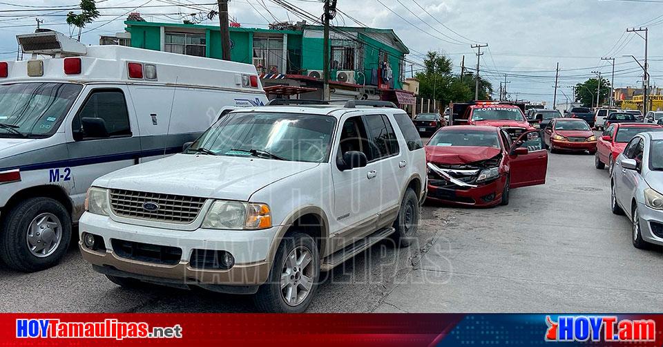 Hoy Tamaulipas Accidente En Tamaulipas Choque Por Alcance Deja Tres