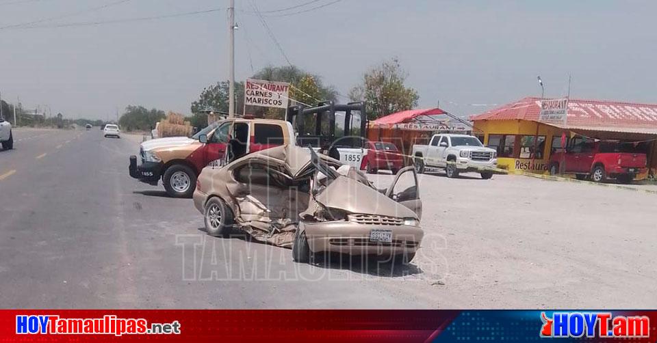 Hoy Tamaulipas Accidente En Tamaulipas Encontronazo En Jimenez Dejo A