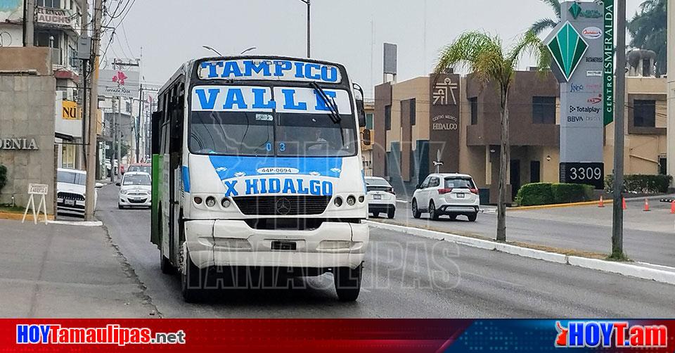 Hoy Tamaulipas Tamaulipas Aumentan La Tarifa Del Pasaje En Tampico