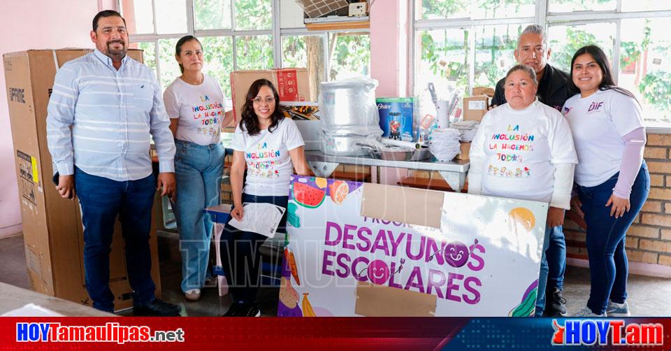 Hoy Tamaulipas Equipa DIF Tamaulipas A Desayunos Escolares Y