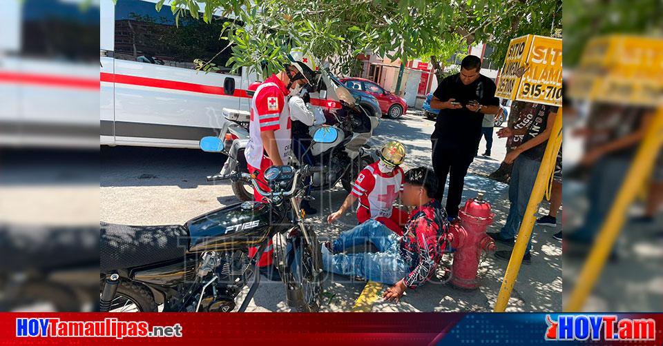 Hoy Tamaulipas Accidente En Tamaulipas Distraido Conductor Embistio A