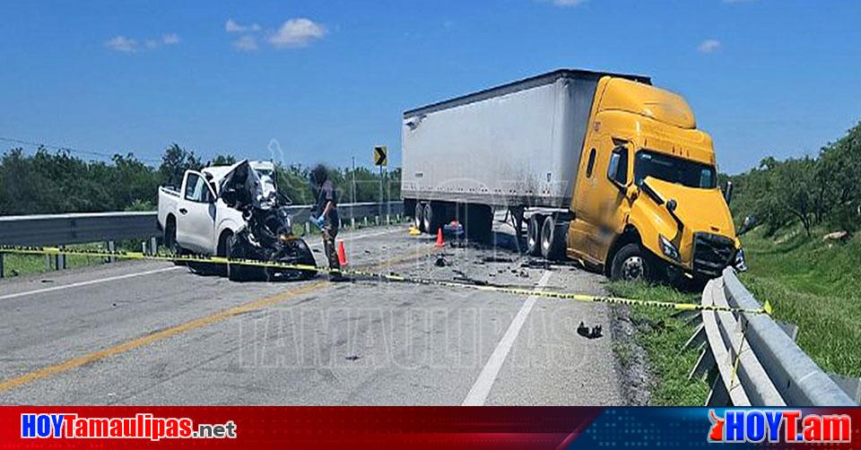 Hoy Tamaulipas Accidente En Tamaulipas Muere Hombre En Choque Frontal