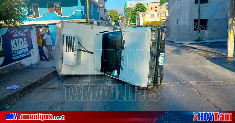 Hoy Tamaulipas Accidentes En Tamaulipas Choque Y Volcadura Dejan