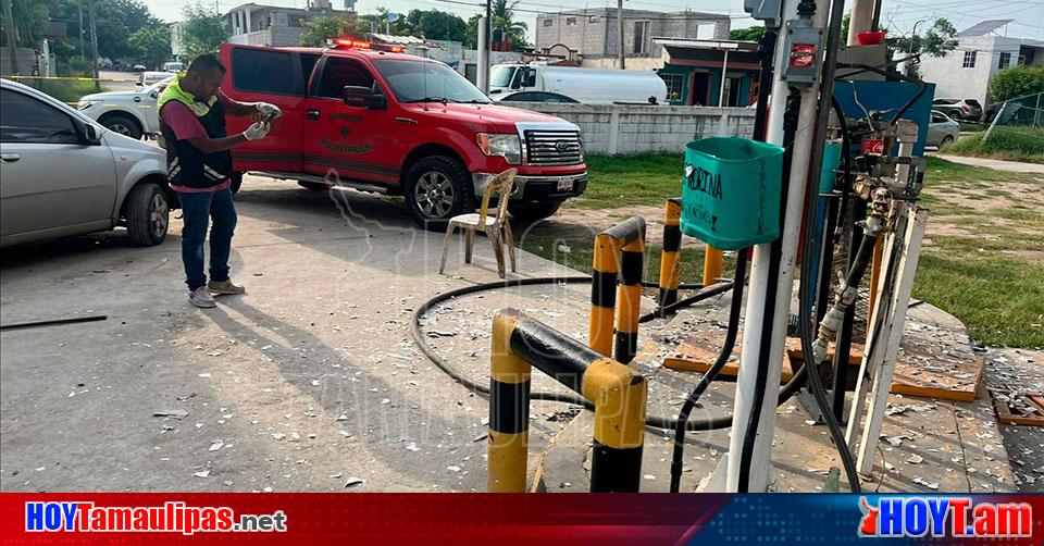 Hoy Tamaulipas Tamaulipas Explota Tanque De Gas En Estacion De