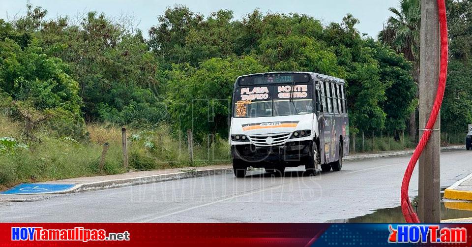 Hoy Tamaulipas Tamaulipas Vecinos De Madero Temen Usar El Transporte