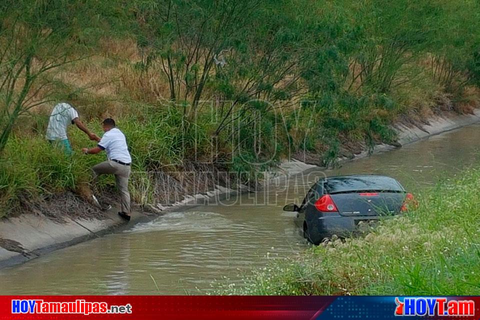 Hoy Tamaulipas Automovilista Cae En Canal De Reynosa