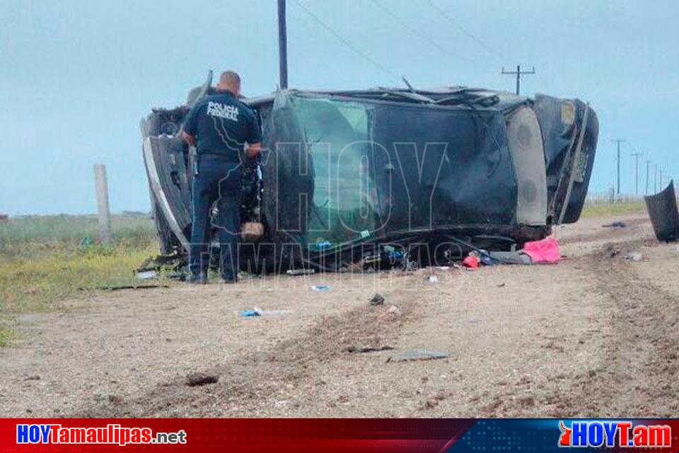 Hoy Tamaulipas Un Muerto Y 3 Lesionados Al Volcar En Matamoros