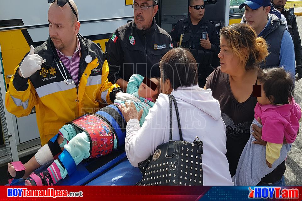 Hoy Tamaulipas Dos Lesionados Deja Accidente En Polyforum De Ciudad