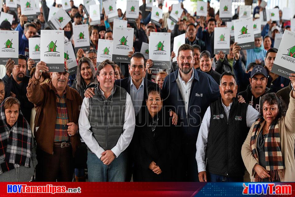 Hoy Tamaulipas Dan Certeza Juridica A Mas De 200 Familias De Cinco