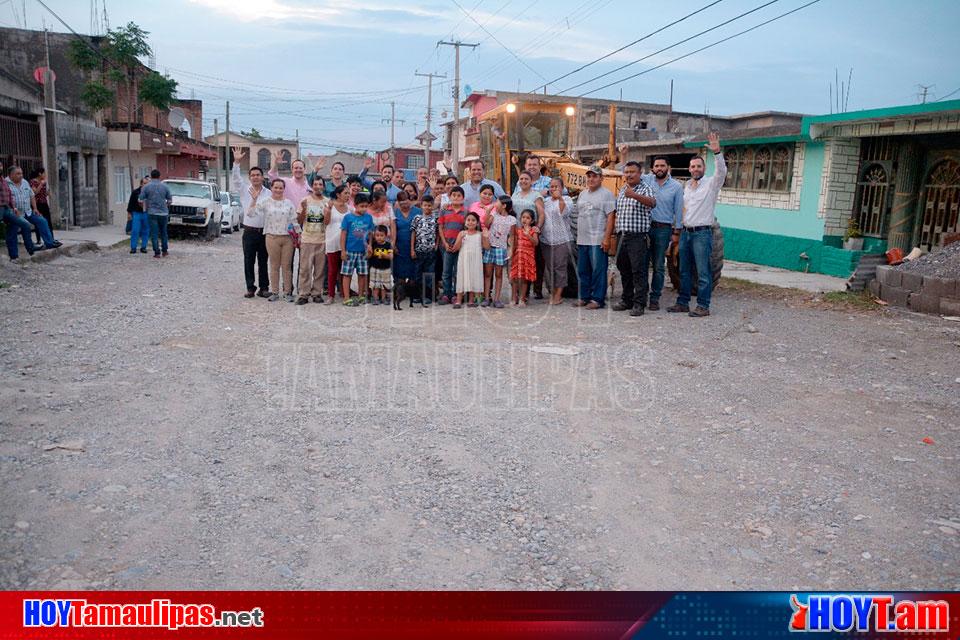 Hoy Tamaulipas Arranca Pavimentacion De Calles En Ciudad Victoria