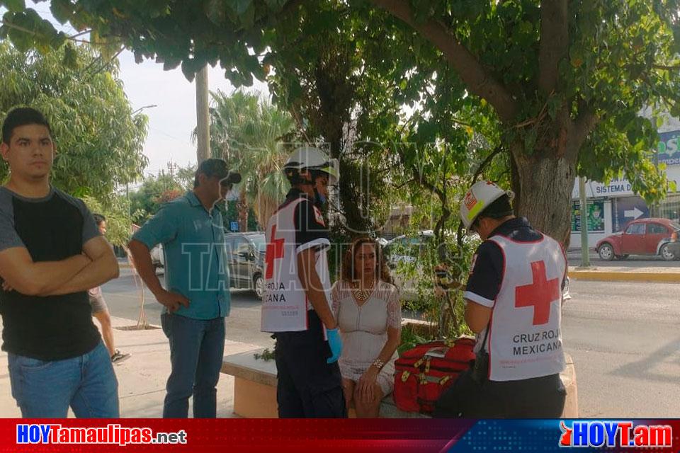 Hoy Tamaulipas Choque De Crucero Deja Una Mujer Lesionada En Ciudad