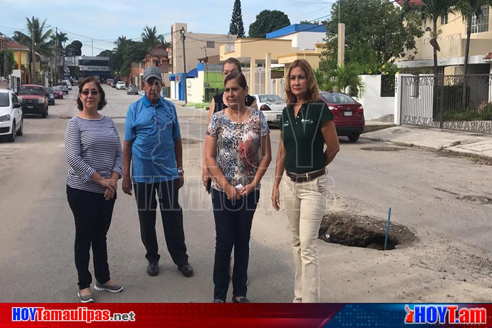 Hoy Tamaulipas Se Inundan En Madero Por Obra Pluvial Inconclusa