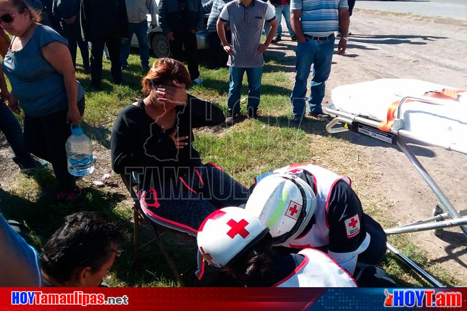 Hoy Tamaulipas Cinco Lesionados Deja Choque En Matamoros