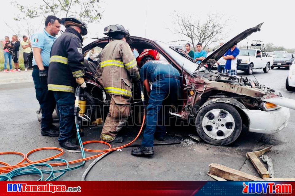 Hoy Tamaulipas Muere Abuelita Tras Choque Multiple En Matamoros