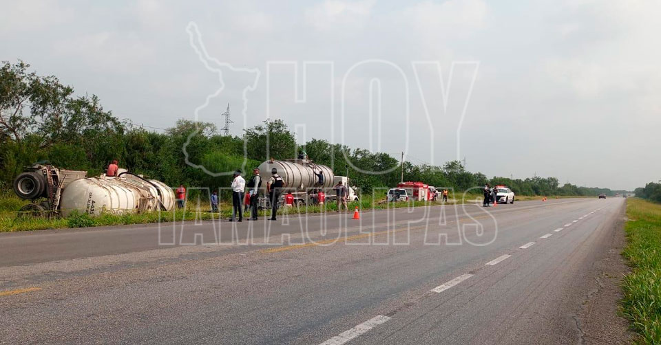 Hoy Tamaulipas Accidentes En Tamaulipas Se Desprende Y Vuelca Auto