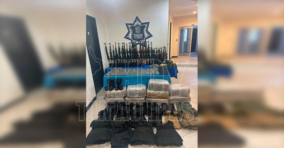 Hoy Tamaulipas Tamaulipas Aseguran Armas De Alto Poder Marihuana Y