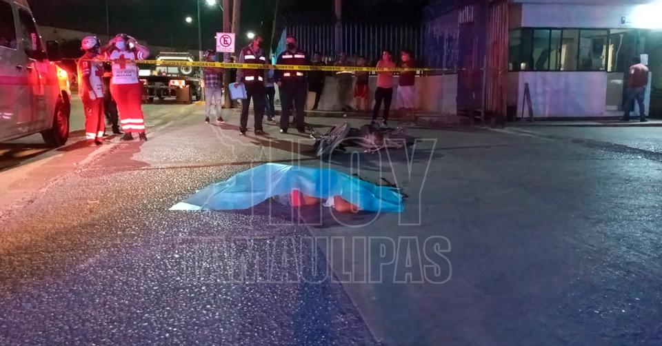 Hoy Tamaulipas Accidentes En Tamaulipas Muere Motociclista Aplastado