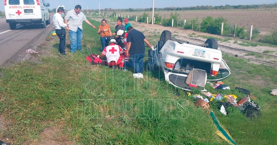 Hoy Tamaulipas Accidentes Viales En Tamaulipas Choque Y Volcadura