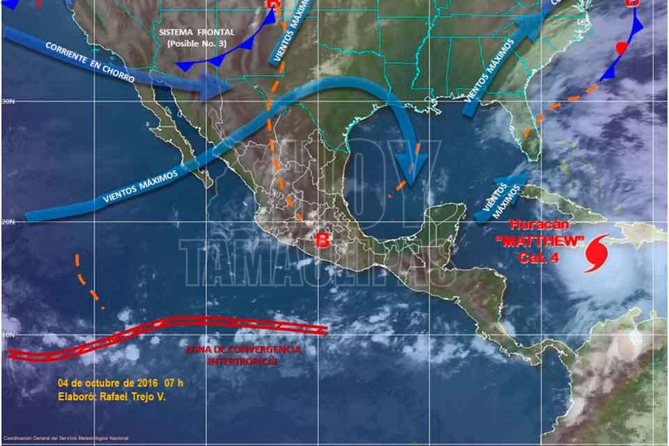 Hoy Tamaulipas Ojo Del Huracan Matthew Toca Tierra En Haiti