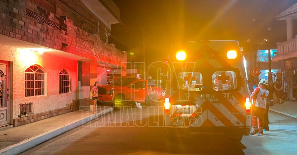 Hoy Tamaulipas Accidentes En Tamaulipas Choque Entre Taxi Y Camioneta