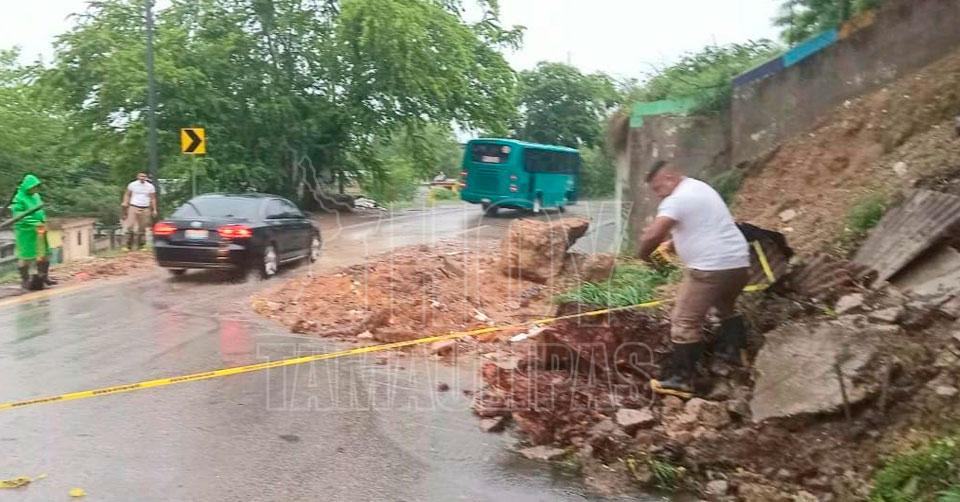 Hoy Tamaulipas Tamaulipas Deslaves En Cerros Encharcamientos Y Otras