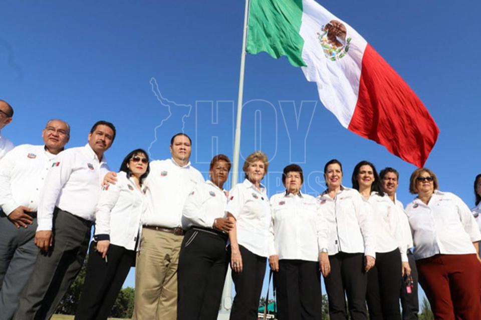 Hoy Tamaulipas Gobierno De Tampico Conmemora El Dia De La Bandera