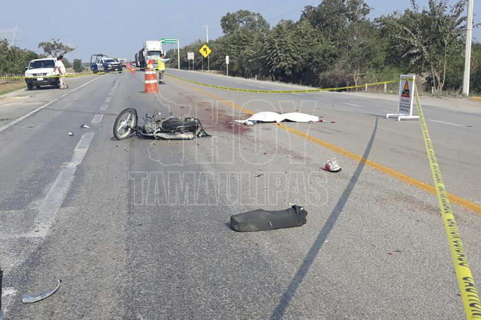 Hoy Tamaulipas Motociclista Murio Arrollado Por Auto Fantasma En Gonzalez